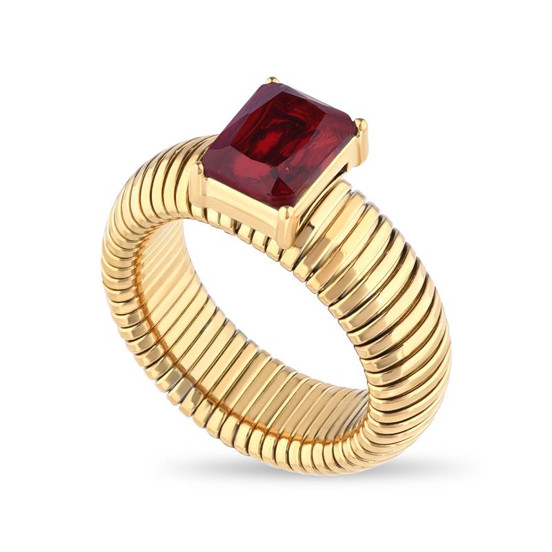 Opulence DiamondAura Ring (Red)
